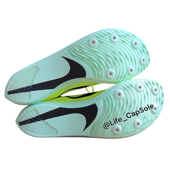 Size 12.5 Nike ZoomX DragonFly Track & Field Distance Spikes Volt DR9922-700 New - Picture 7 of 13